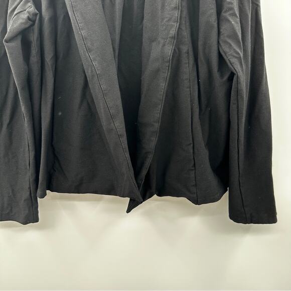 Eileen Fisher Black Long Sleeve Open Blazer Jacket Size‎ L - Picture 3 of 12